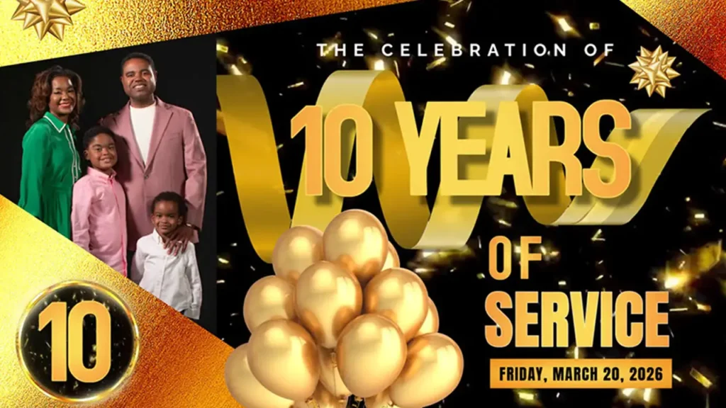 SAVE THE DATE: March 20, 2026 will be the celebration of 10 years of service from the Dailey family!