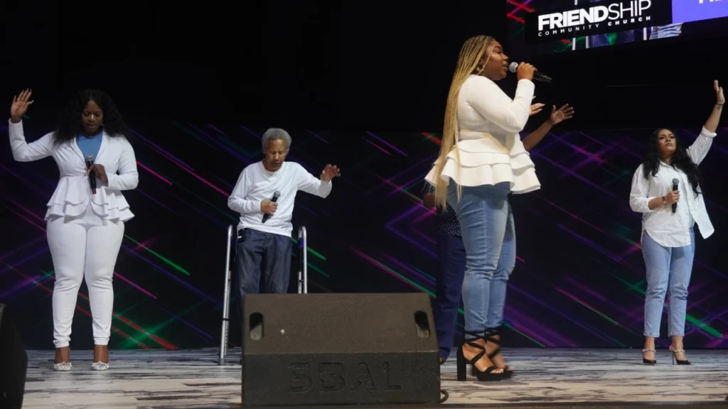 Join Friendship ATL for live Sunday morning services at 11 AM EST - virtually and in person!